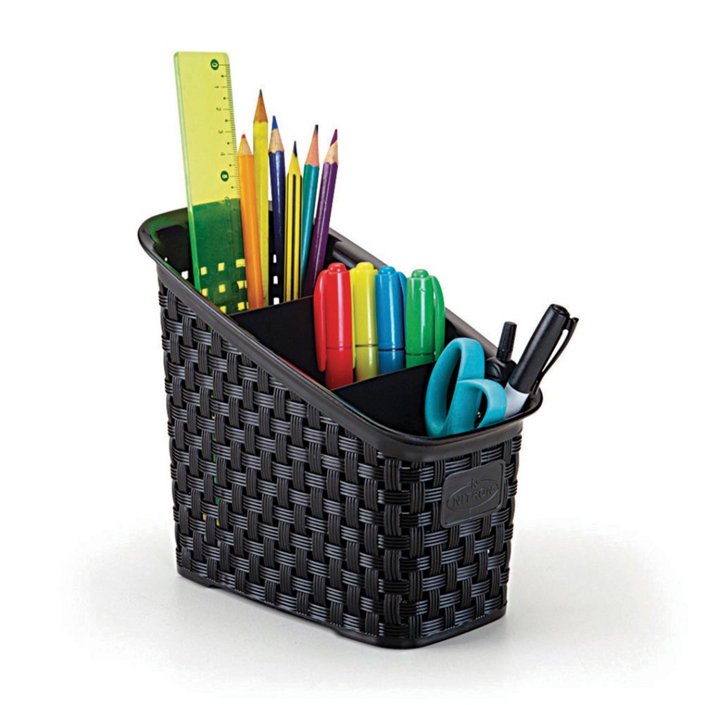 ORGANIZADOR COM 3 DIVISÔES MULTIUSO RATTAN em Oferta na Shopee