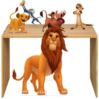 Kit Display Tema Rei Leão 5 Peças Totens em Oferta na Shopee