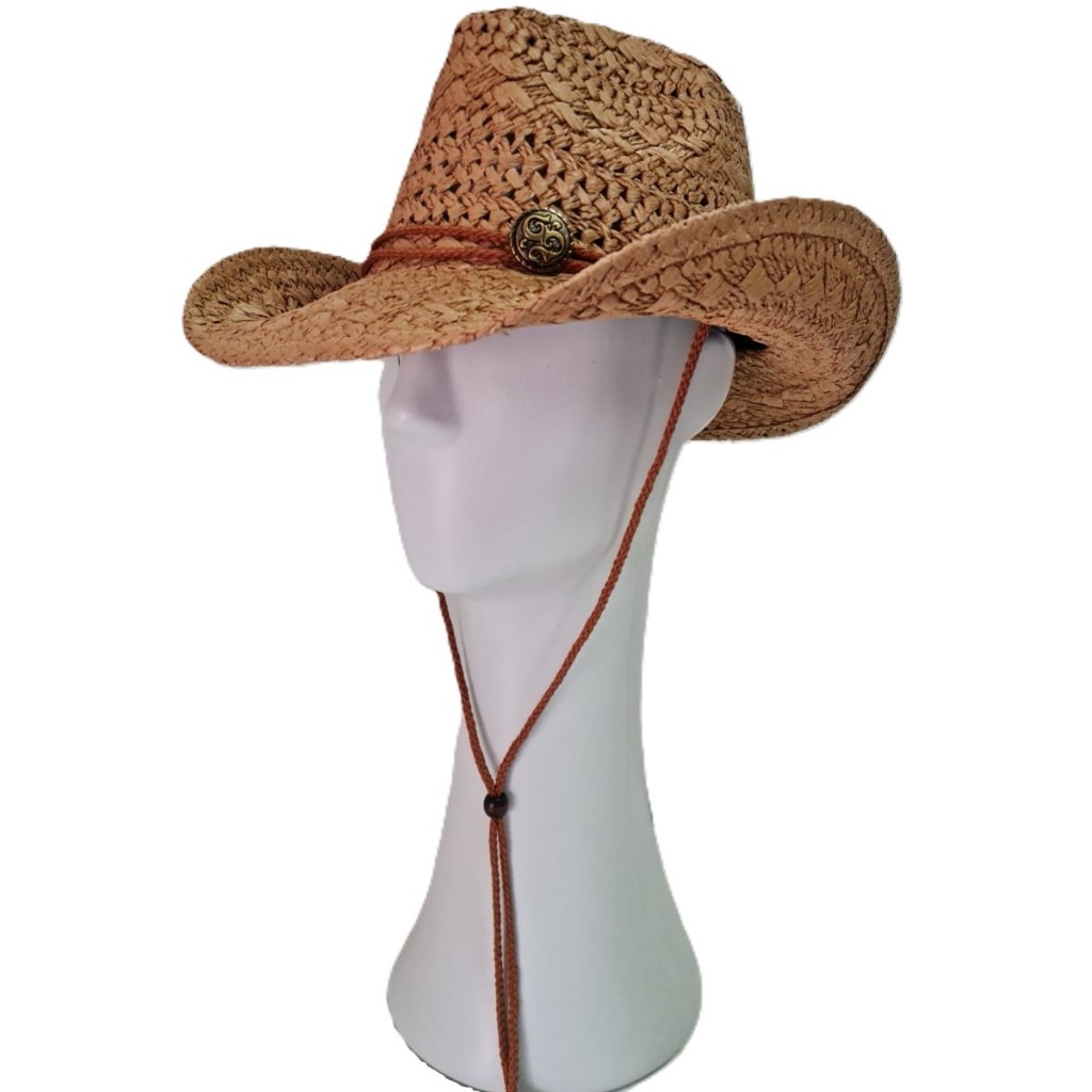 Chapéu Country Praia caminhada Cowboy Sertanejo — imagem 2 de 2