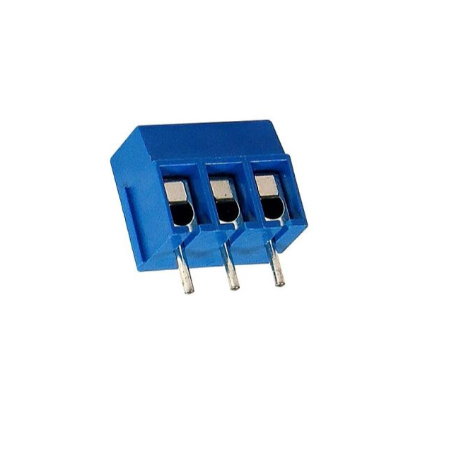 1 x Conector Borne KRE Mini 3 Vias - Para soldar em placa de circuito impresso - Eletrônica Eletrônicos Arduino