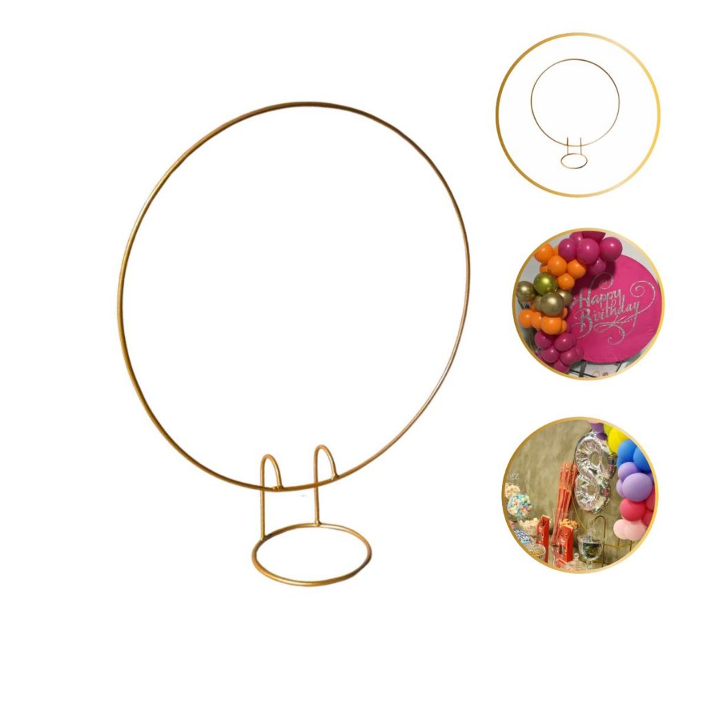 Arco de Mesa 50cm para Tecido e Bexigas Decoração de Festa Promoção em Oferta na Shopee