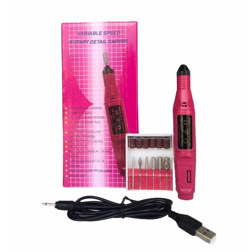 Lixadeira Motor Caneta Bivolts Unha Lixa Elétrica Profissional Bloco Motor Bivolt