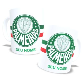 Caneca Personalizada times Brasileiro, Com o seu nome, Presente Ideal Verdão Palmeiras em Oferta na Shopee