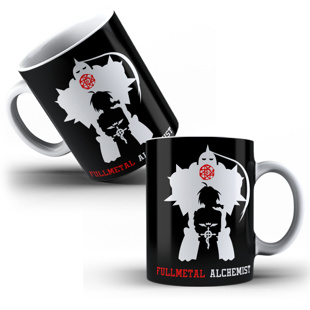 Caneca de Porcelana Fullmetal Alchemist — imagem 2 de 2