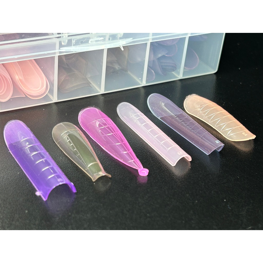 Molde F1 Colorido KAISA Diversi Color 6 Formatos Bailarina Stiletto Quadrado Curvo Mandorla Russo em Oferta na Shopee