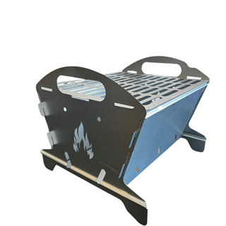 Churrasqueira Mini Campeira Movel e desmontavel em Oferta na Shopee