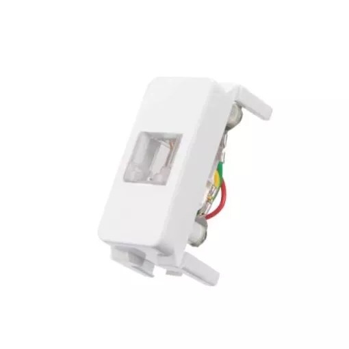 Kit 5 Módulos Tomada para Rede Informática RJ45 CAT5e B3 Margirius 19412