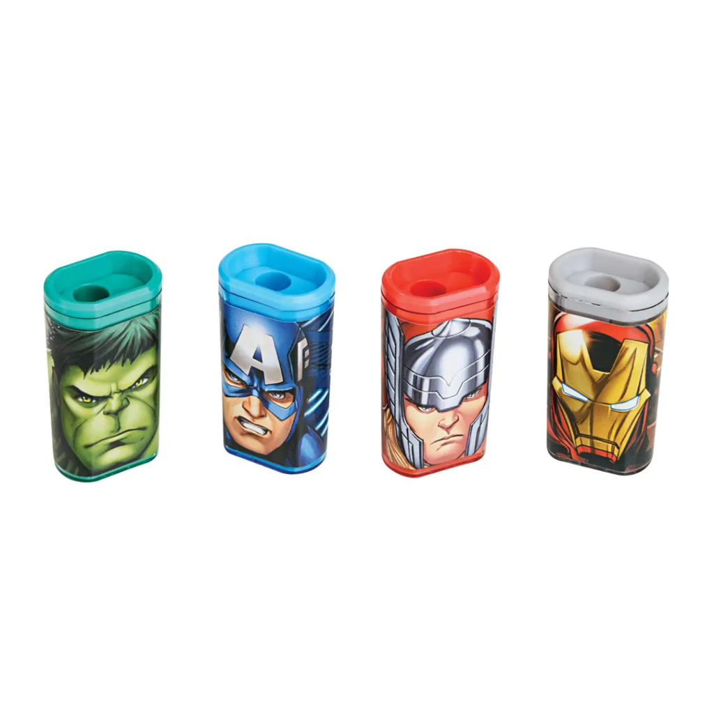 Apontador com Depósito Avengers | Molin em Oferta na Shopee