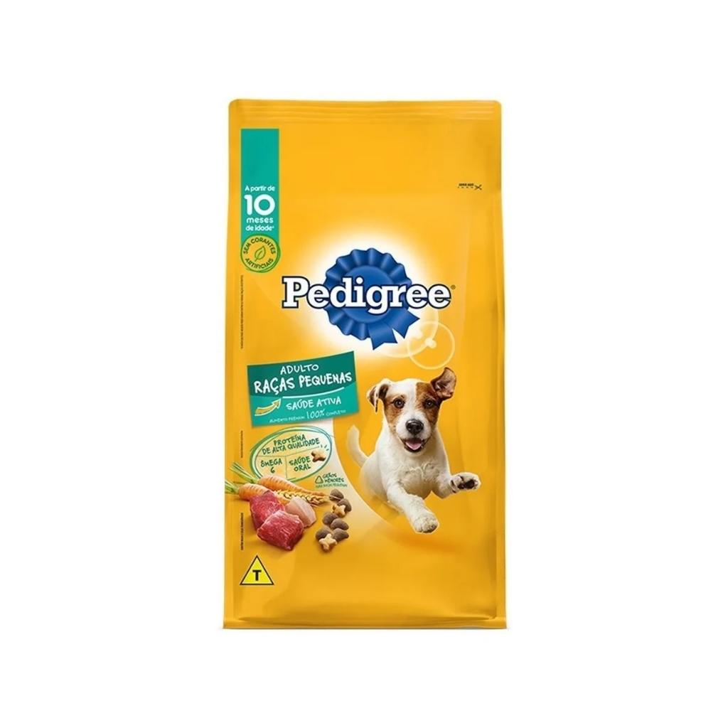 Detalhes do Alimento Pedigree Cães Adultos Raças Pequenas Para Cães Adulto De Raza Pequena Sabor Mix De 900 g