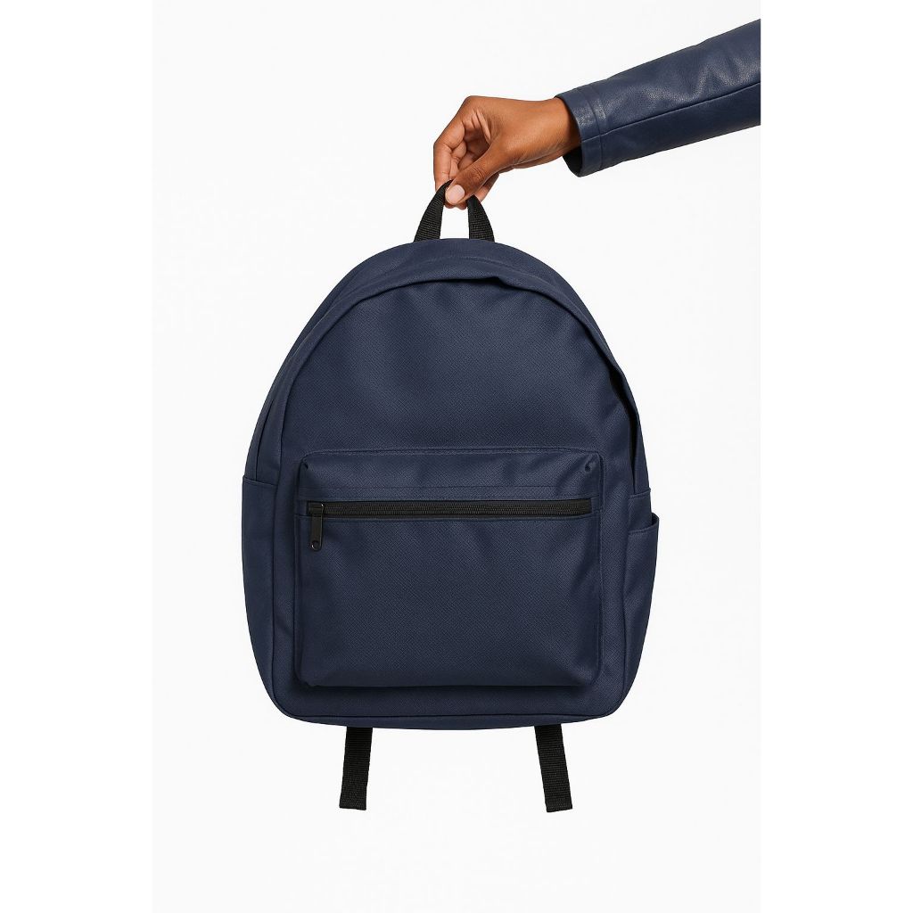 Mochila Masculina Feminina Reforçada Trabalho Viagem Escolar Cor Azul Jeans