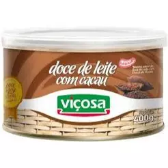 Doce de Leite com Cacau Viçosa 400g