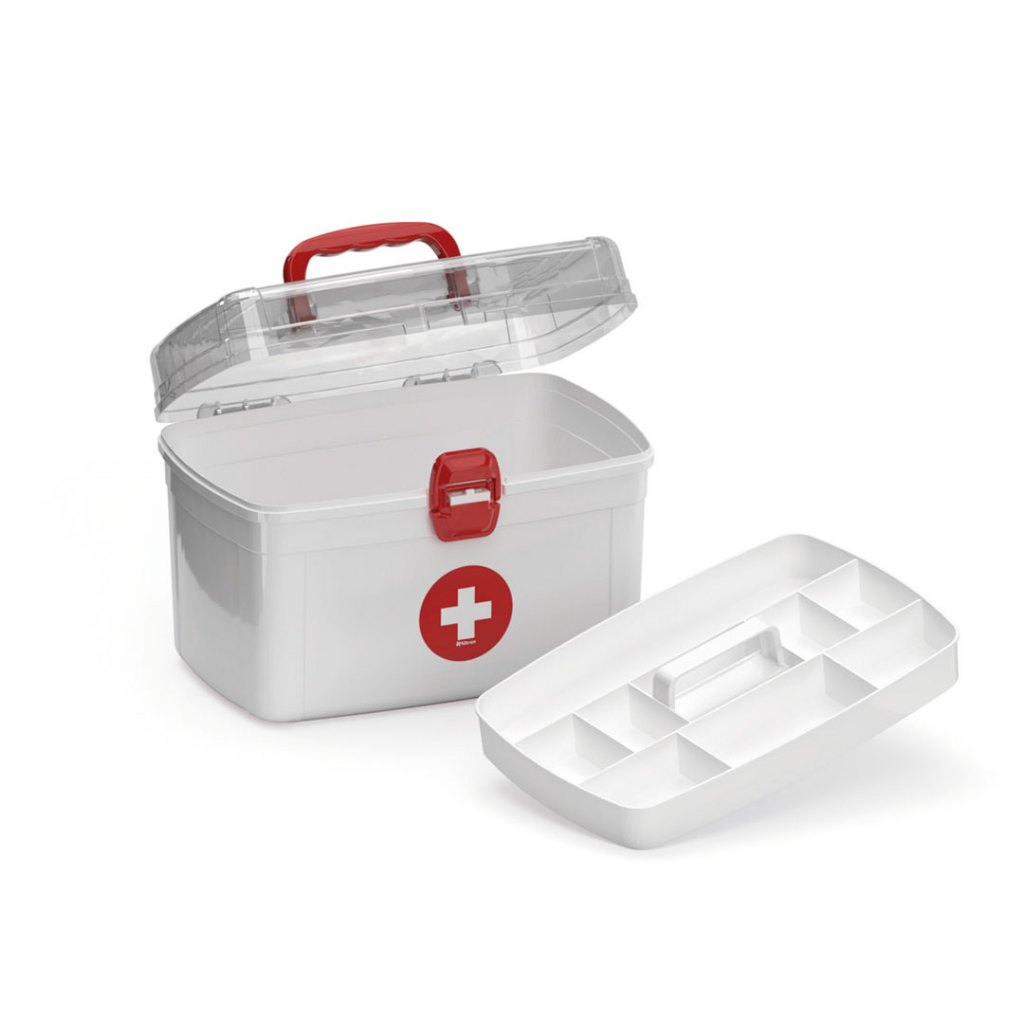 CAIXA ORGANIZADORA FRASQUEIRA MEDICAMENTO MEGA LUXO 12 LITROS em Oferta na Shopee