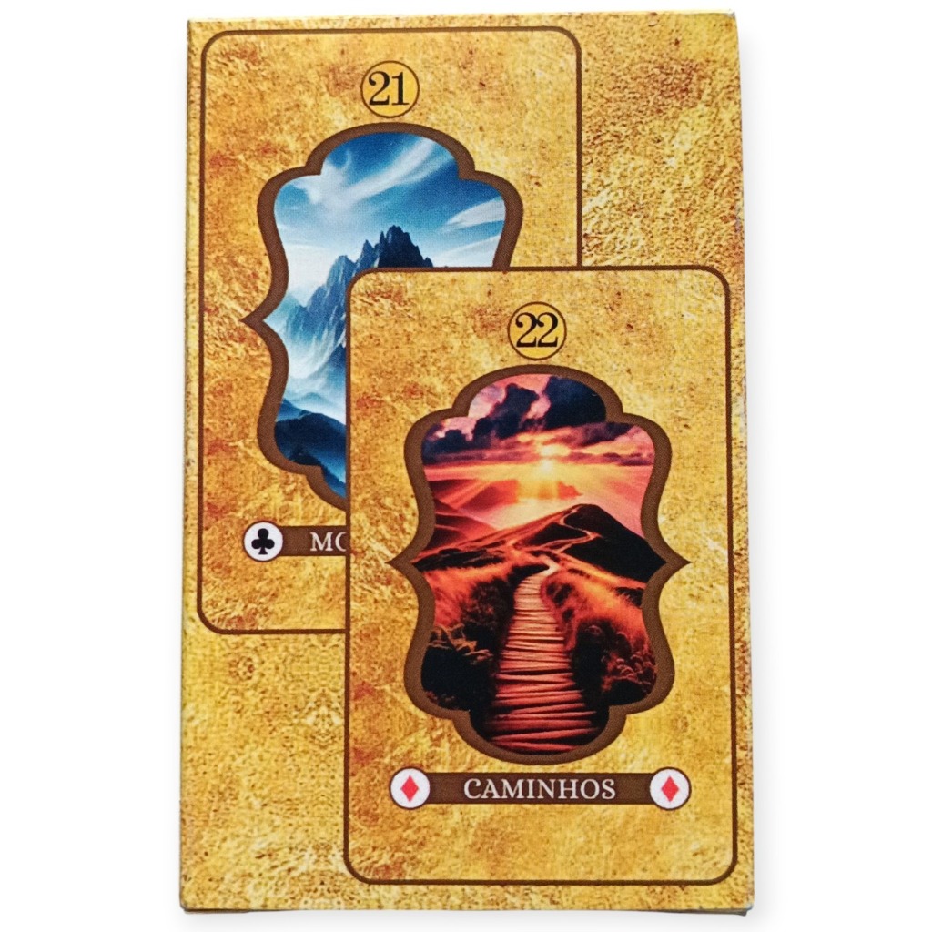 Baralho Cigano do Ouro: Prosperidade e Luz