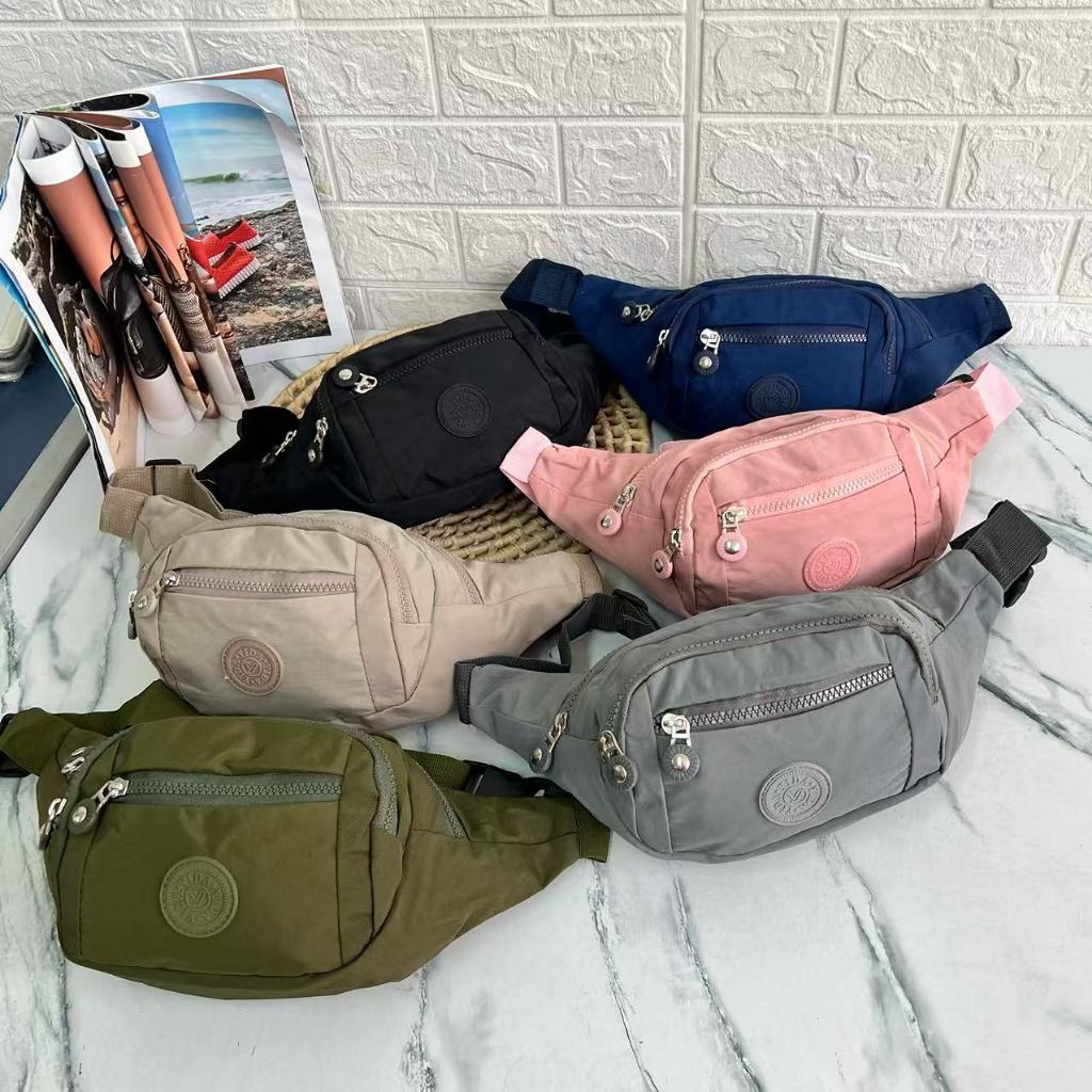 Bolsas pochete de cintura feminina de pano Oxford à prova d'água designer cintura banana Bolsas pochete de cintura feminina de pano Oxford à prova d'água designer cintura banana