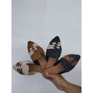 Mule Feminino Bico Fino Calça Fácil