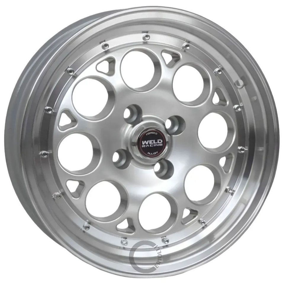 Kit 2 Rodas Weld 4x100 Magnun Nova Prata 15x7 Gol Chevette Bicos de Brinde Envio Imediato C17