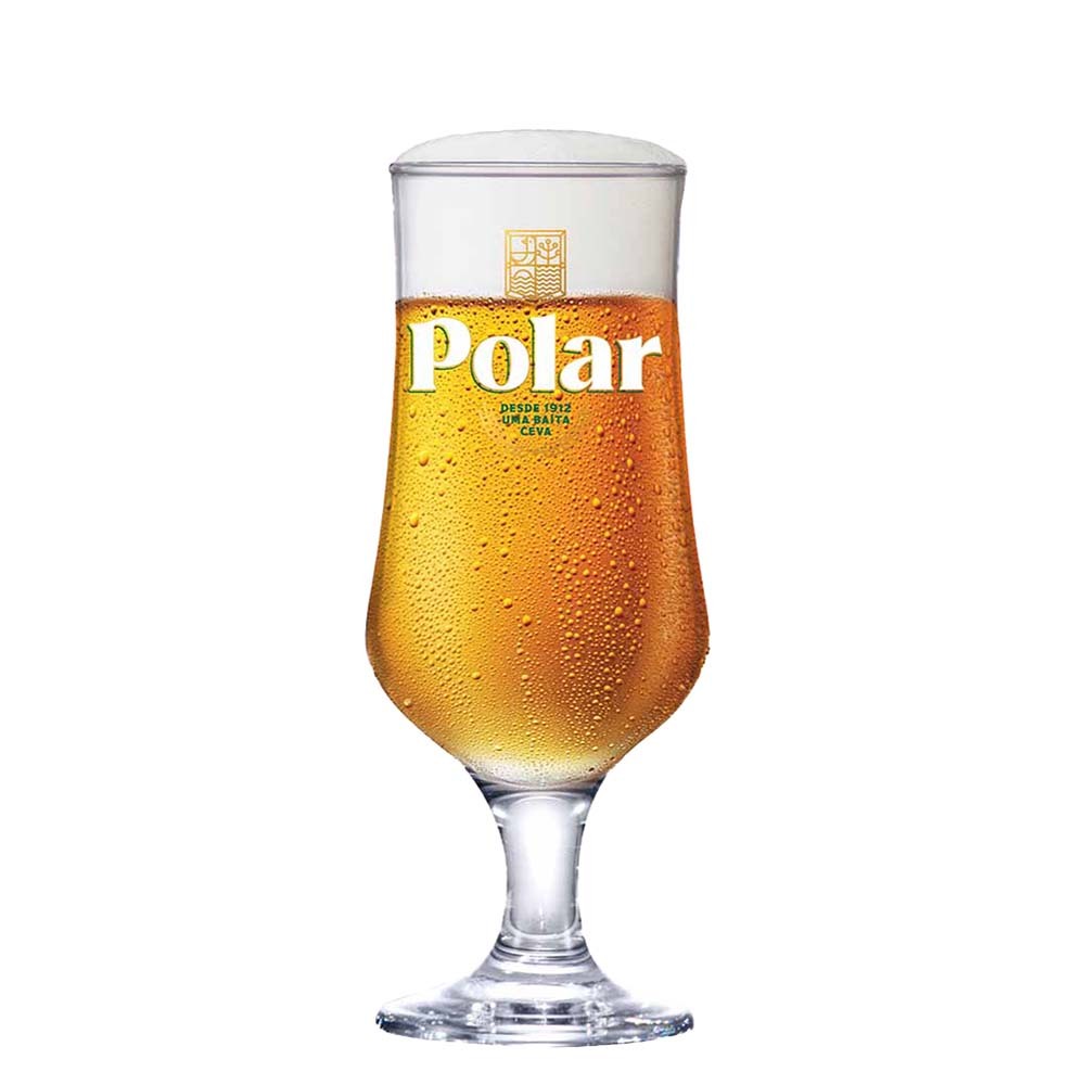 Taça de Vidro Polar, Taça de Cerveja 370ml - Ruvolo em Oferta na Shopee