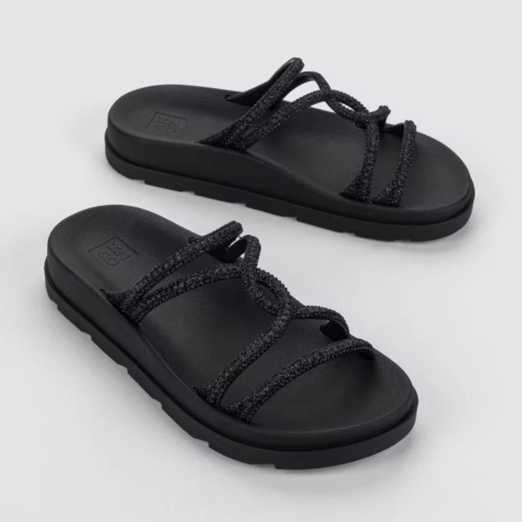 Chinelo Feminino Slide Zaxy Bright Moderna Confortável Novidade