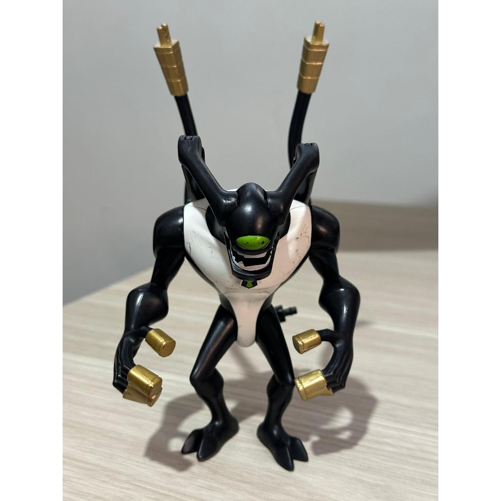 Boneco Feedback Dna Alien Heroes Ben 10 Omniverse Bandai Original Usado