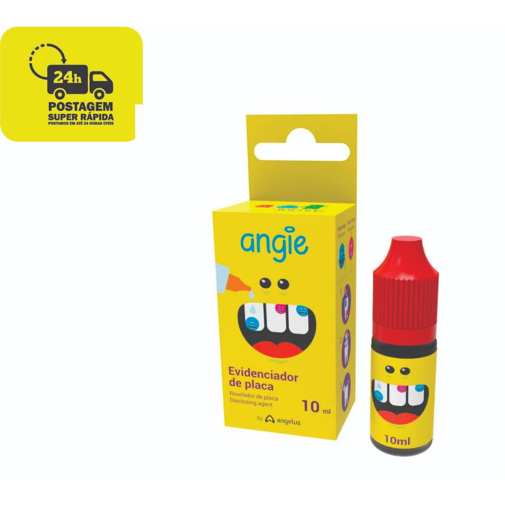 Evidenciador de Placa Angie 10ml - Angelus