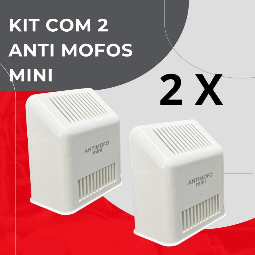 Kit com 2 Antimofo de Ambiente - Desumidificador - Envio Imediato - Campeão de Vendas! - Nacional