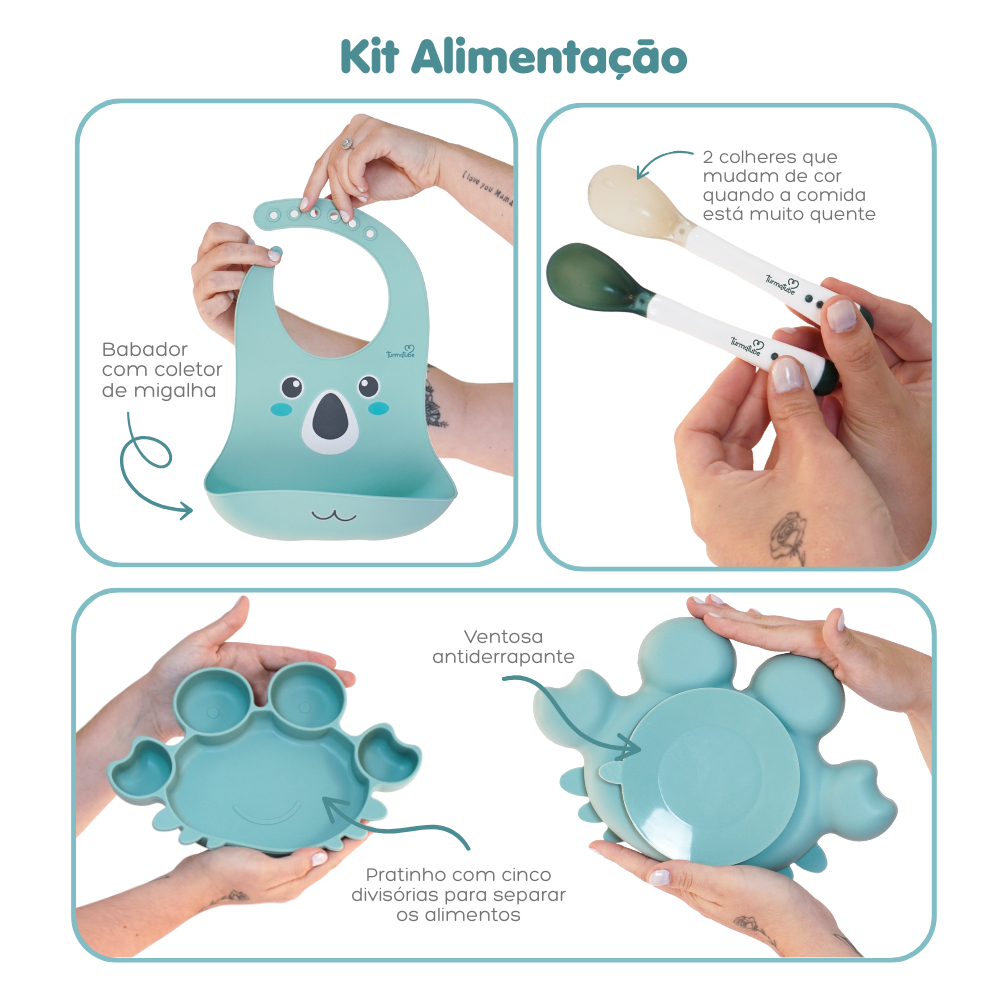 Kit Alimentação Verde - TurmaTube em Oferta na Shopee