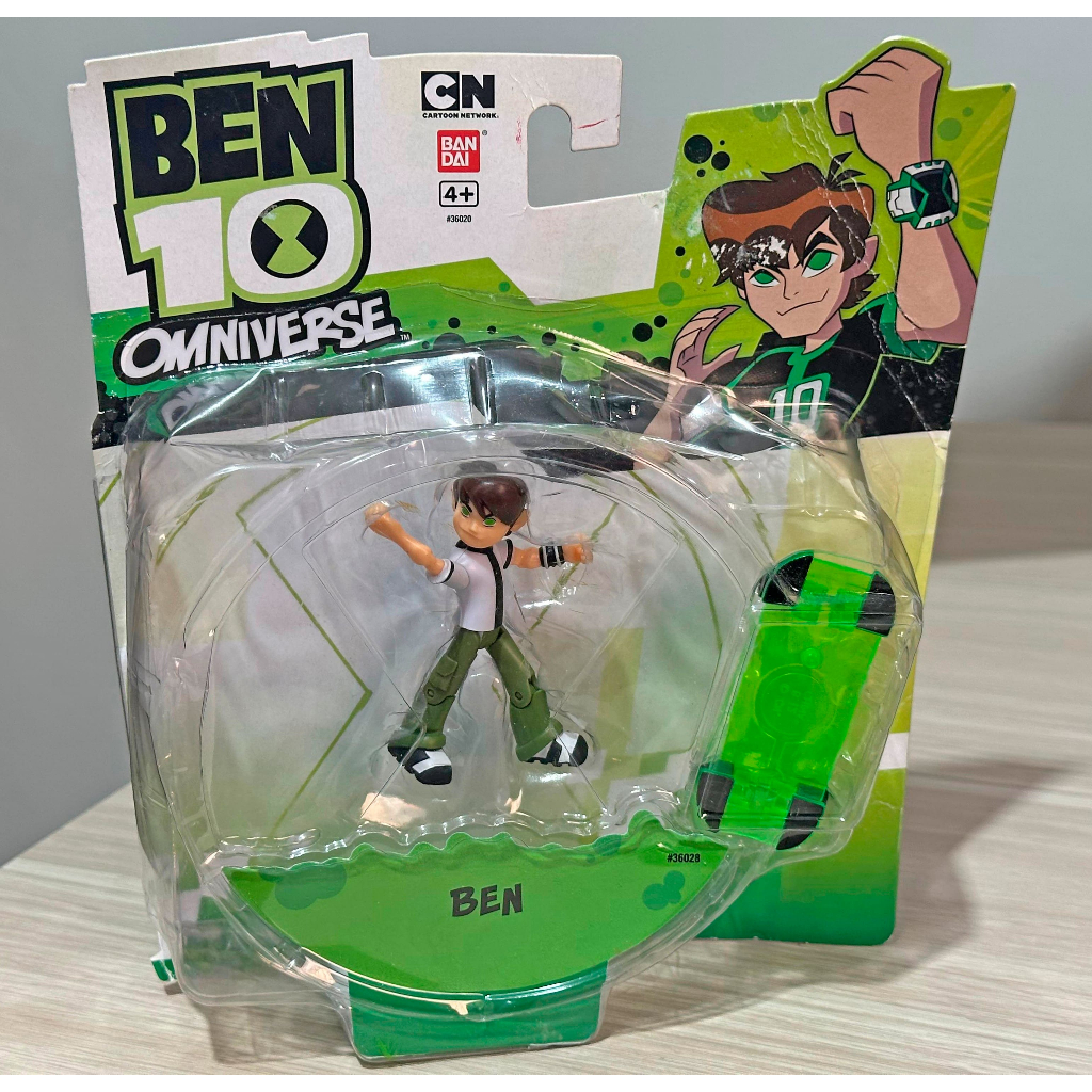 Boneco Ben Tennyson Criança Lacrado Ben 10 Omniverse Bandai Original Novo
