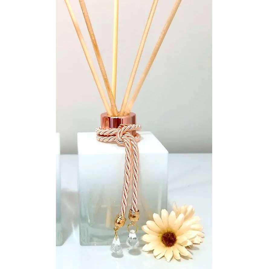 Aromatizador de Ambiente em Vidro Cubo Branco Degrade 250ml em Oferta na Shopee