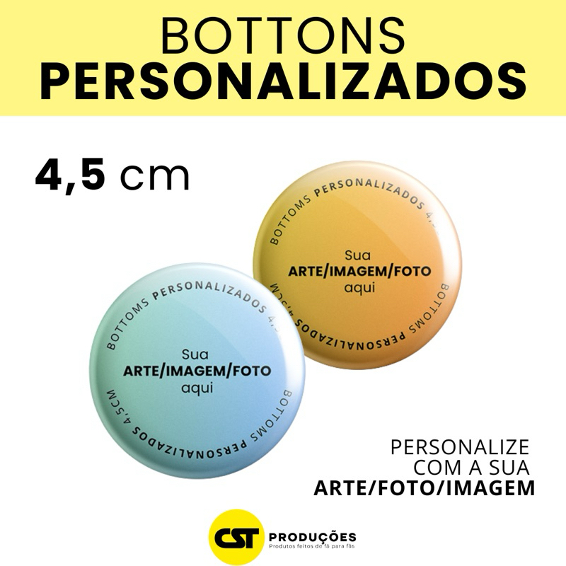 Buttons Personalizados: Onde Comprar | BuscaProdutos