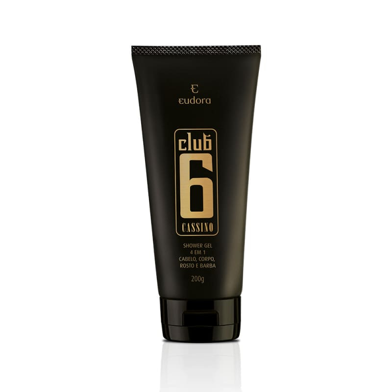 Shower Gel 4 em 1 Club 6 Cassino 200ml em Oferta na Shopee