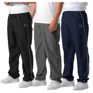 Kit com 03 Calças Masculinas em Tactel - Com Bolso - Ótima para Exercícios, Trabalho e Casual em Oferta na Shopee