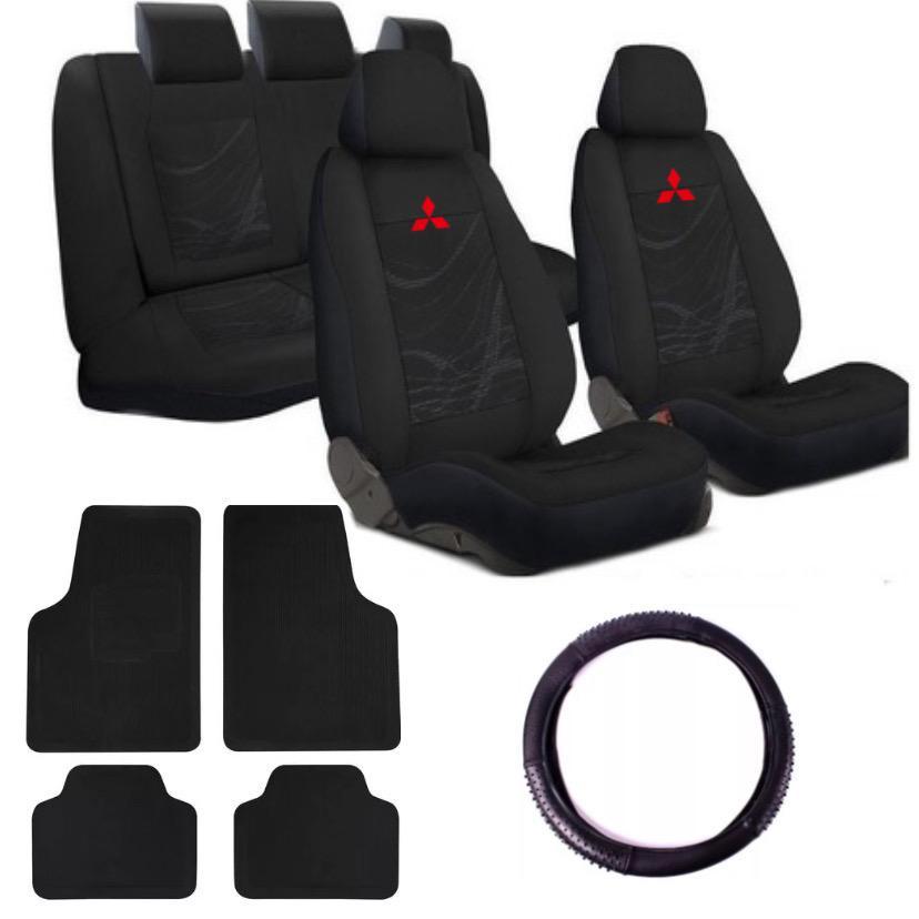 Kit Capa banco carro tecido grosso tapete capa/volante Mitsubishi L200 Triton Outdoor