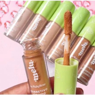 Corretivo Líquido Cobertura Leve Melu 5ml Maquiagem Ruby Rose em Oferta na Shopee
