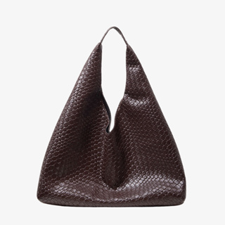 Bolsa De Ombro Feminina Hobo Estilosa Couro Pu Elegante Trabalho Faculdade em Oferta na Shopee