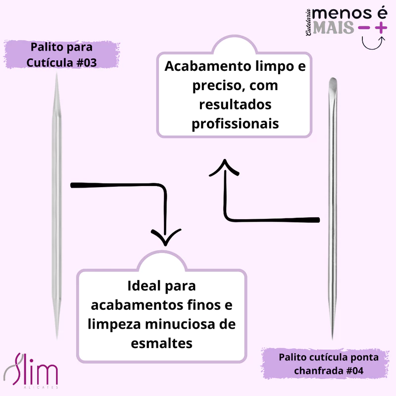 Kit Completo de Manicure Slim com 12 Instrumentos — foto 4