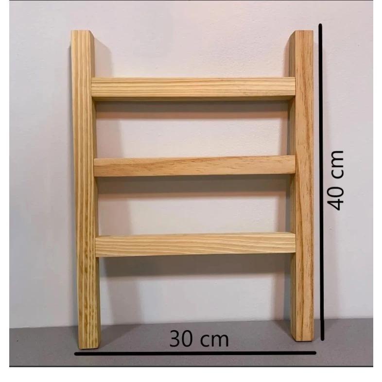 Escadinha Decorativa Suporte para Pano De Prato Decoração Cozinha