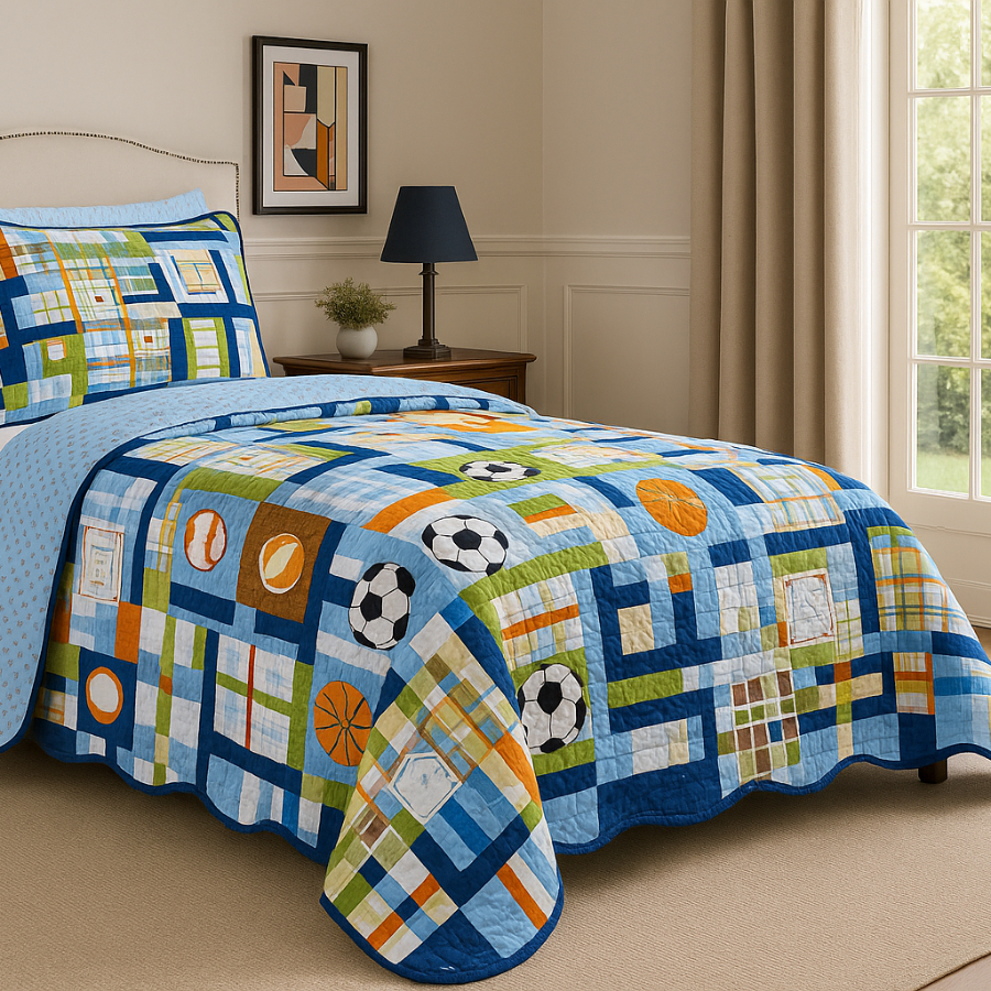 Colcha Para Cama Solteiro Criança Cobre Leito Infantil Menino Menina Decoração Quarto Dive...
