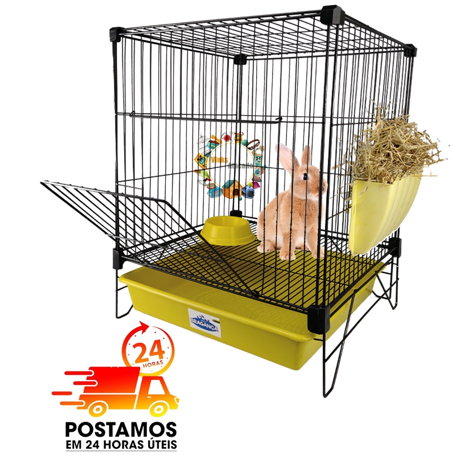 Gaiola Bragança TELA CLICK Para Porquinho da India Coelho Chichilas Roedores Grande Semelhantes em Oferta na Shopee