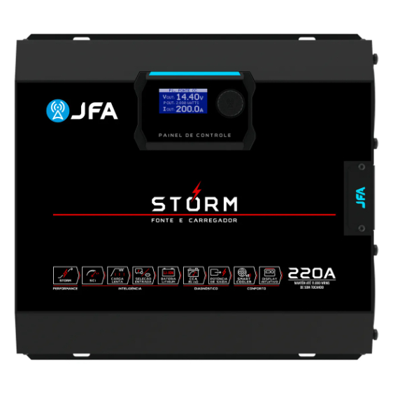 Fonte E Carregador Automotiva Jfa 220a Bivolt em Oferta na Shopee