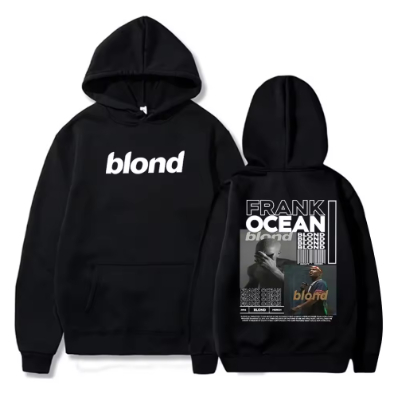 Moletom Frank Ocean Blond Lançamento Blusa de frio com capuz Algodão Unissex Inverno Casaco