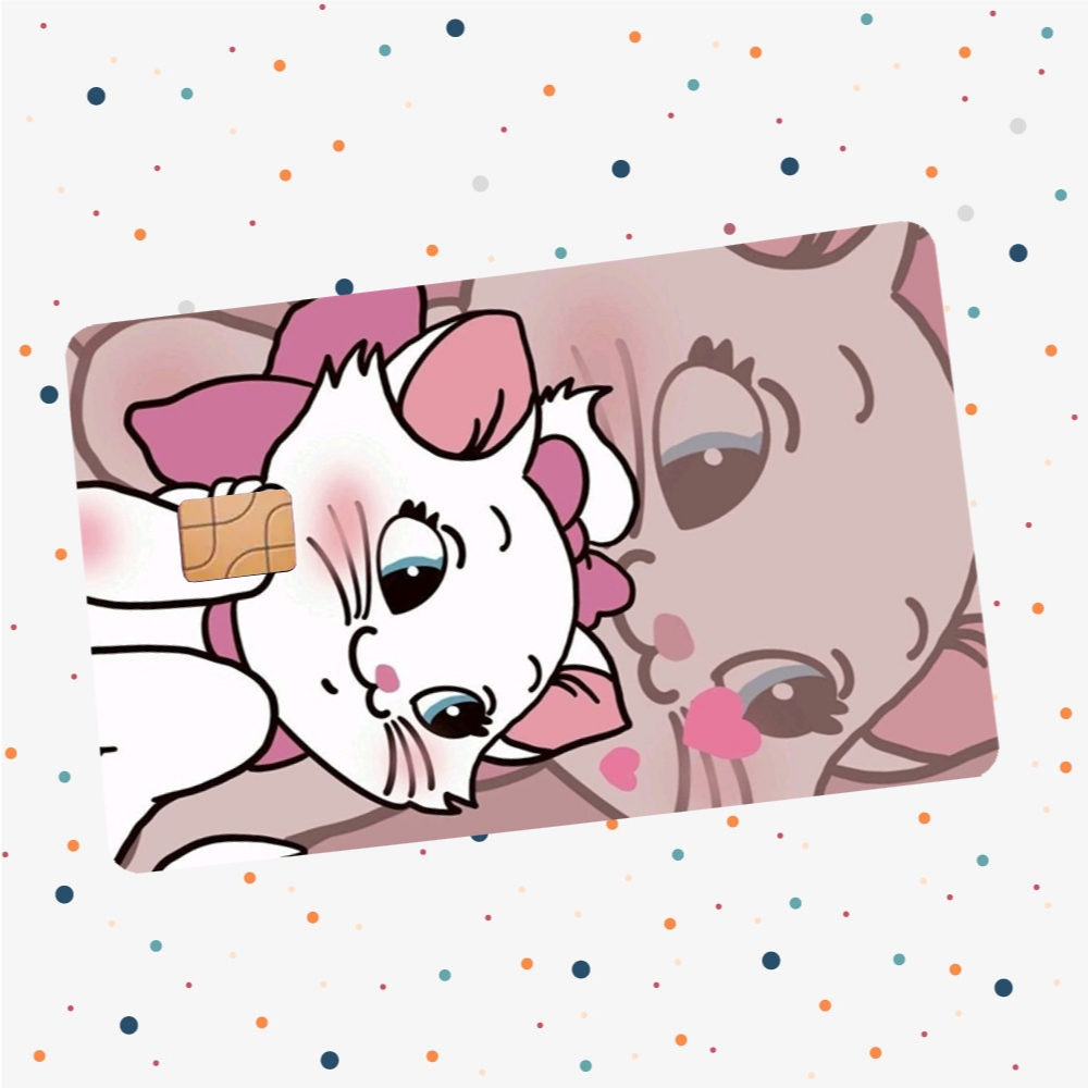 Adesivo para Cartão de Credito Marie Rosa Menina Proteção cartão em Oferta na Shopee