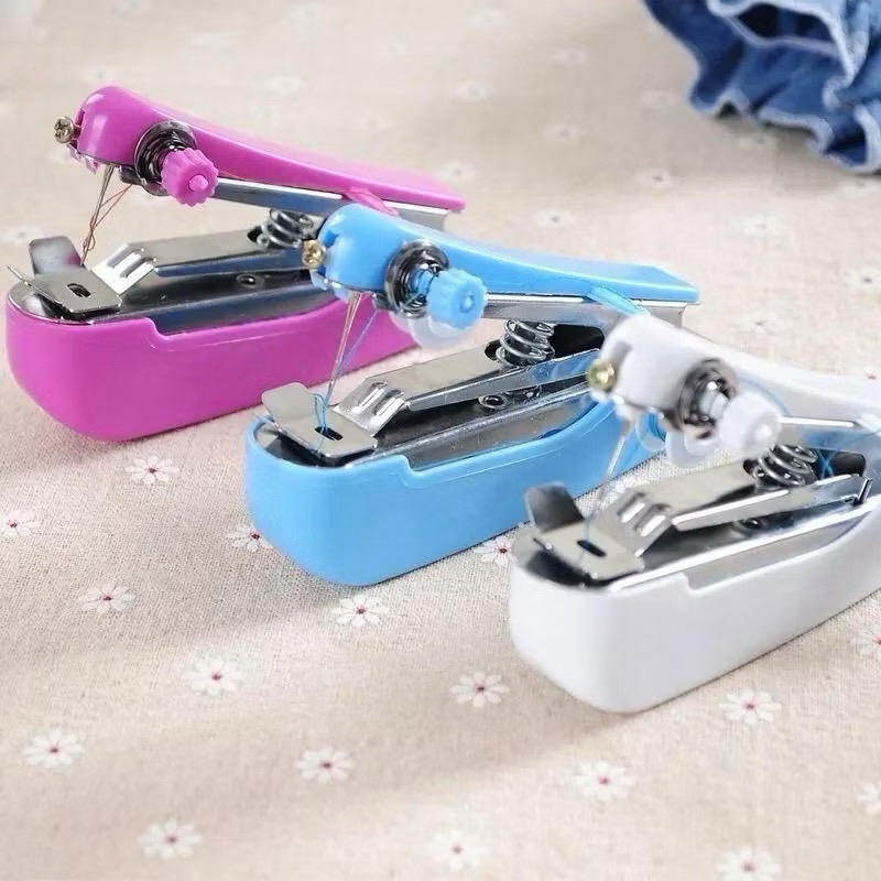 Mini Máquina De Costura Manual Portátil De Mão