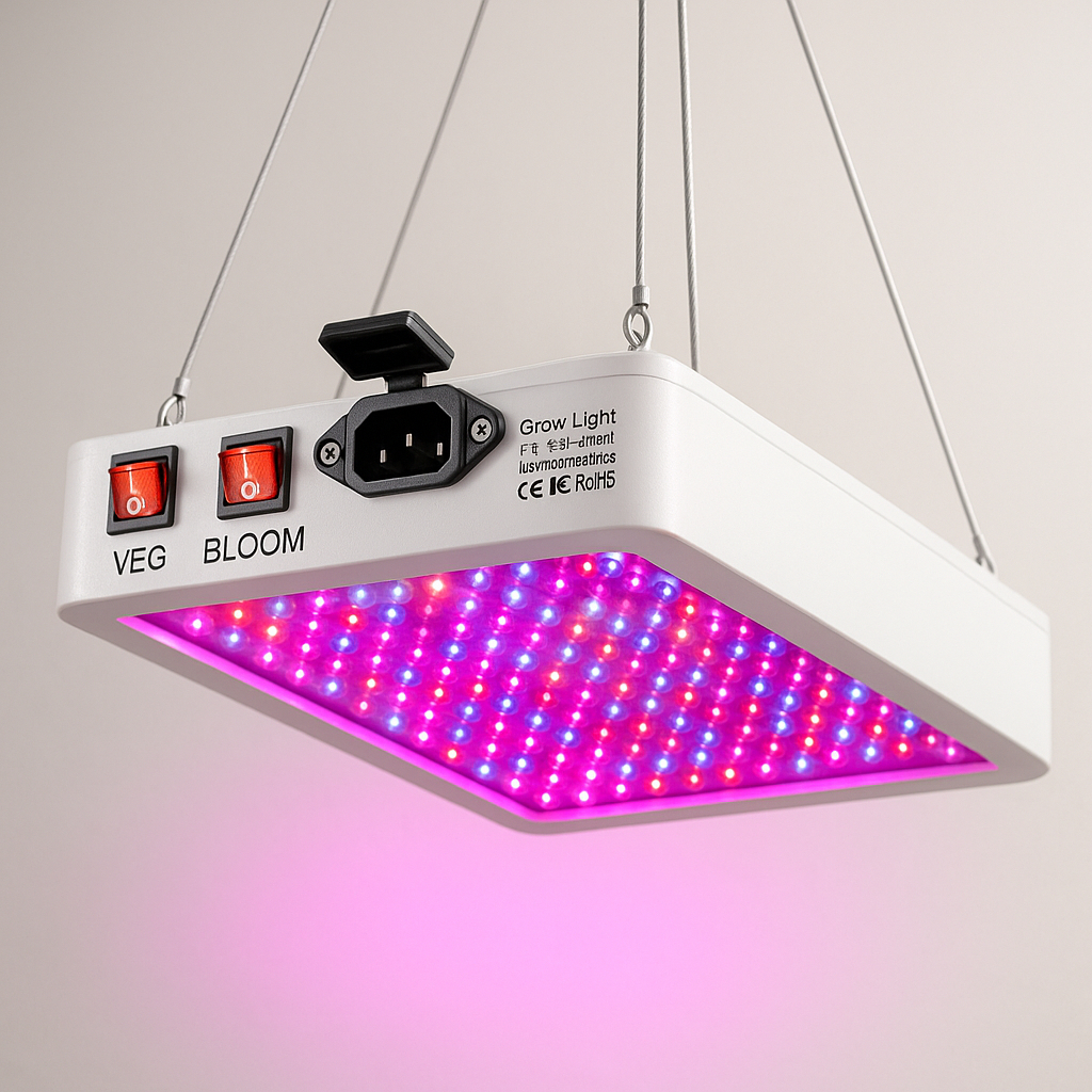 Painel LED Grow 1000W Full Spectrum UV IR Indoor IP20