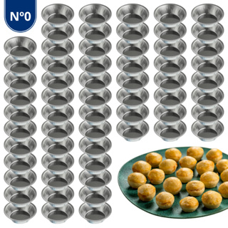 Kit Forma Empada Tamanho N°0 Mini Empadinha Forminha Doce Salgado Festa em Oferta na Shopee