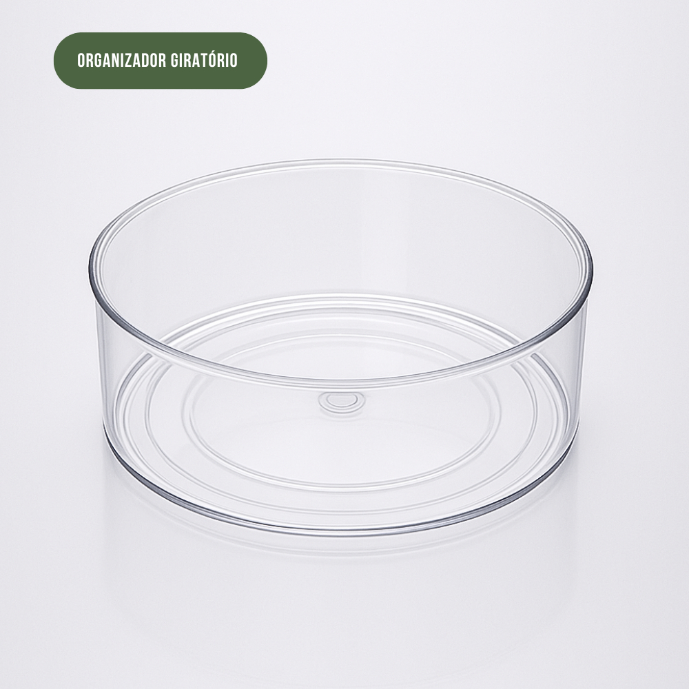 Organizador Giratório 360 P/ Cozinha Produtos Maquiagens
