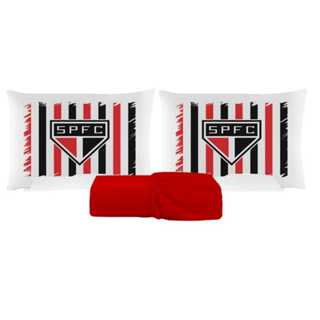 JOGO DE LENÇOL DE LUXO CASAL 3 PEÇAS SAO PAULO FRONHA TRAVESSEIRO LENÇOL DE ELASTICO PORTA em Oferta na Shopee