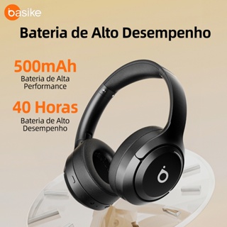INOVA x Basike fone de ouvido sem fio Bluetooth microfone embutido estéreo de redução de ruído ativo em Oferta na Shopee
