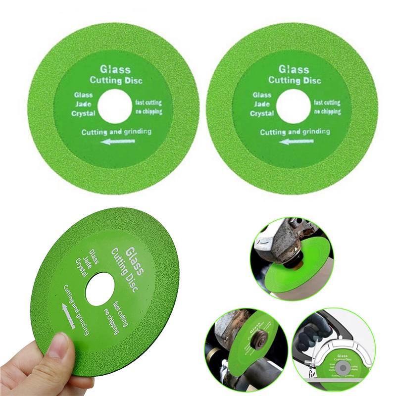 Disco de corte de vidro de 4 polegadas e 100 mm, lâmina de serra de diamante ultrafina em Oferta na Shopee