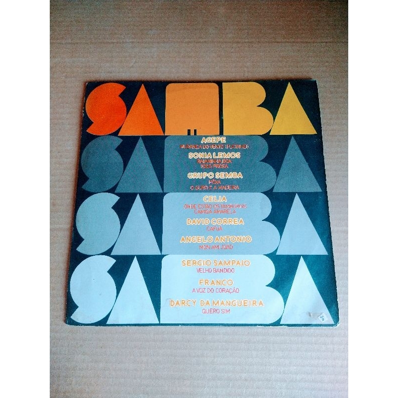 LP Samba  1975  SÉRGIO SAMPAIO///CÉLIA///FRANCO