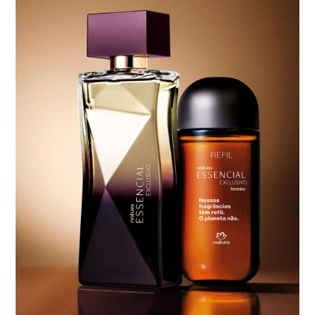 Refil Perfume Essencial Exclusivo Natura Feminino Original 100ml